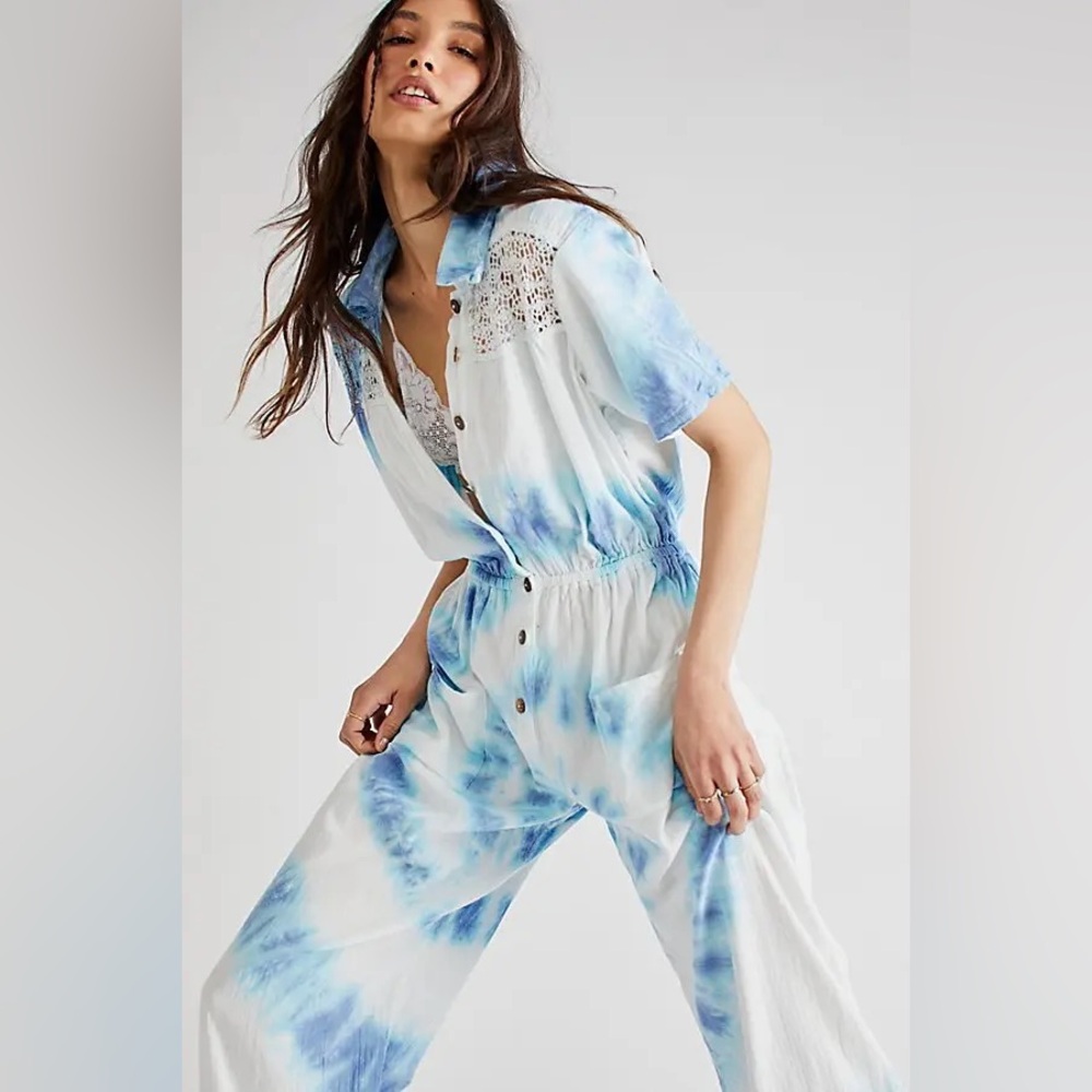 Jen’s Pirate Booty Tie Dye Jumpsuit